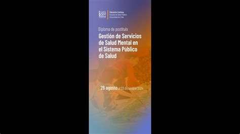 Postulación abierta Diploma de Gestión de Servicios de Salud Mental