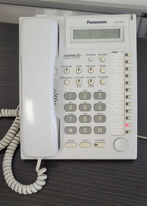 Panasonic Pbx System Office Phone Kx T Computers Tech Office