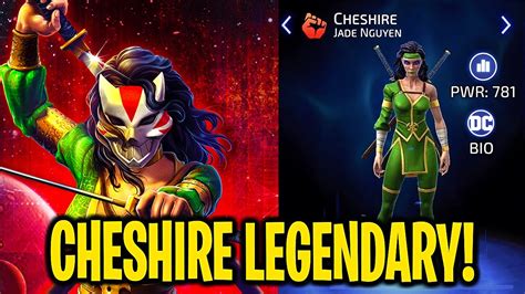 CHESHIRE JADE NGUYEN LEGENDARY RANK UP DC Legends YouTube