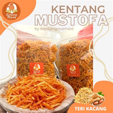 Jual KENTANG MUSTOFA TERI KACANG 500 Gram KERING KENTANG KENTANG