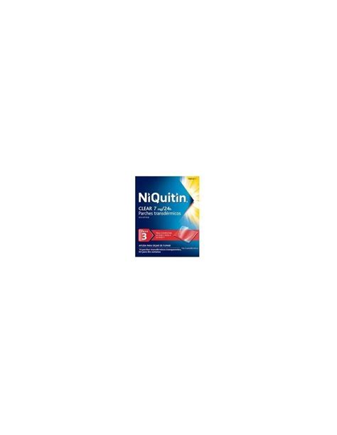 Comprar Niquitin Clear Mg H Parches Transdermicos Mg A