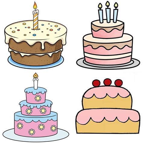 20 Easy Birthday Cake Drawing Ideas How To Draw