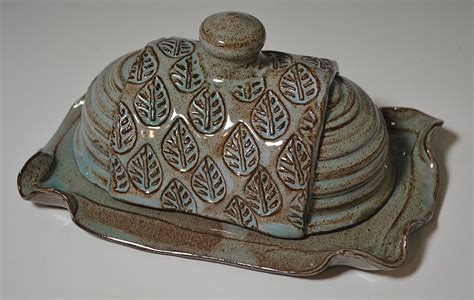 Stoneware Butter Dish Butter Dish Ceramic Butter Dish Etsy