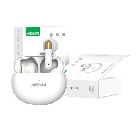 Écouteurs Sans Fil Modem Cat Mtw 05 Blanc