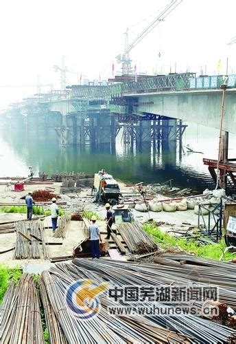 漳河大桥施工忙 左幅桥预计8月合龙 路桥市政新闻 筑龙路桥市政论坛