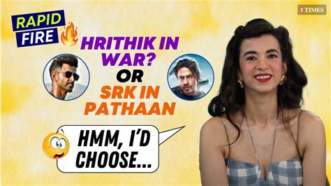 Saba Azad RAPID FIRE Hrithik Roshan In WAR Or Shah Rukh Khan In