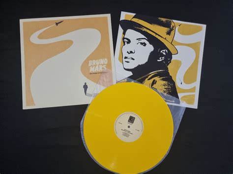 Bruno Mars Doo Wops Hooligans Yellow Vinyl Record Plaka Hobbies