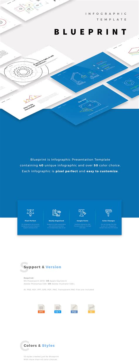 Free Blueprint Infographic Template On Behance