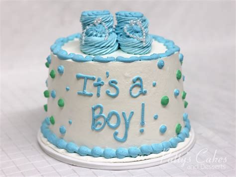 Photo Of A Babyshower Cake Blue Green Round Patty S Cakes And Desserts