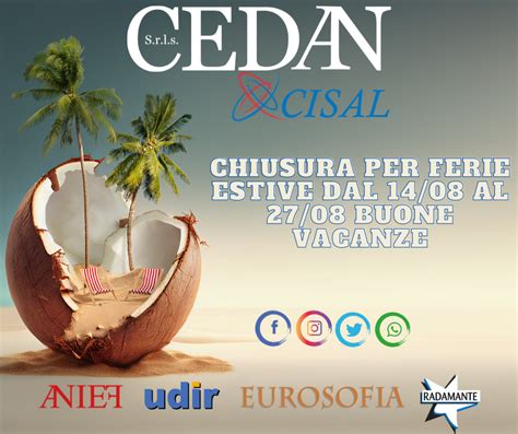 Cedan Augura Buone Vacanze Cedan