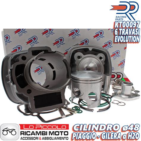 Gruppo Termico Dr Liquido Cilindro Modifica Motore Cc Piaggio Nrg