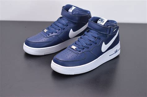 Nike Air Force 1 Mid Midnight Navywhite For Sale Jordans To U