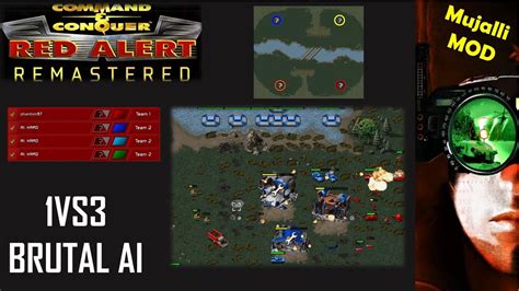 Command Conquer Red Alert Remastered Skirmish Vs Brutal Ai I