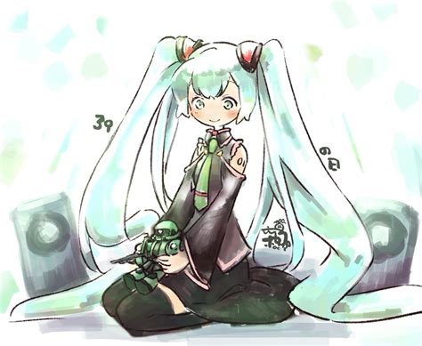 初音ミク「 ミクの日 ミクの日2024 初音ミク ここ数年の初音ミクfa 」 桜祐【ousuke】イラストレーターと声優 二つとも頑張る人のイラスト