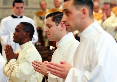 Five Men Ordained Transitional Deacons At Seminary Catholic Philly