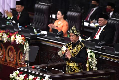 Pidato Kenegaraan Presiden Jokowi Dalam Sidang Tahunan Mpr