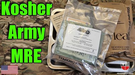 Kosher Military Mre Us Jewish Troops Field Ration Smoked Beef Meal