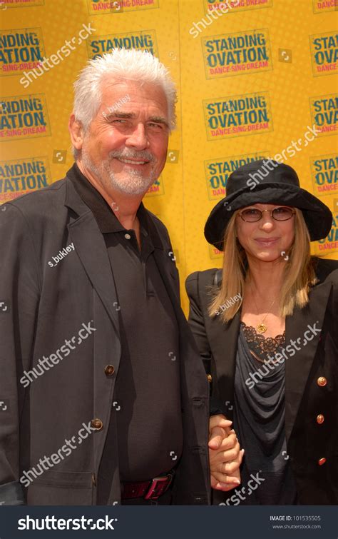 James Brolin Barbra Streisand Standing Ovation Stock Photo Edit Now