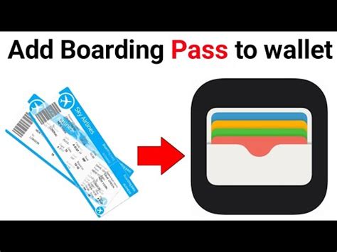 How To Add Boarding Pass To Apple Wallet 2025 New Update YouTube