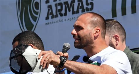 Eduardo Bolsonaro El discurso que será analizado por la Policía