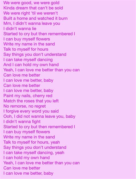 Flowers Belly Lyrics At Lacy Armijo Blog