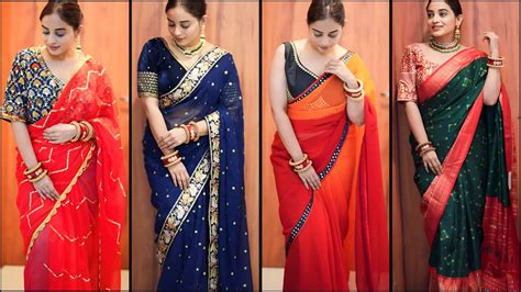 Amazon Saree Haul Festive Saree Haul Wedding Special Haul Saree