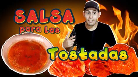 Salsa Para Tostadas Salsa Picosa Youtube