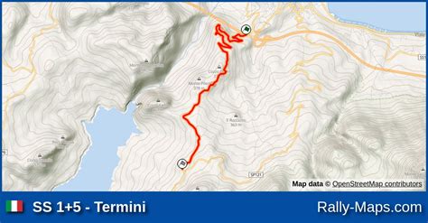 Ss 15 Termini Stage Map Targa Florio 2000 Erc 🌍 Rally