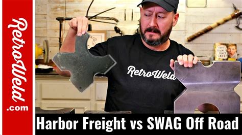 🔴 Harbor Freight Vs Swag Off Road Arbor Press Plates Youtube