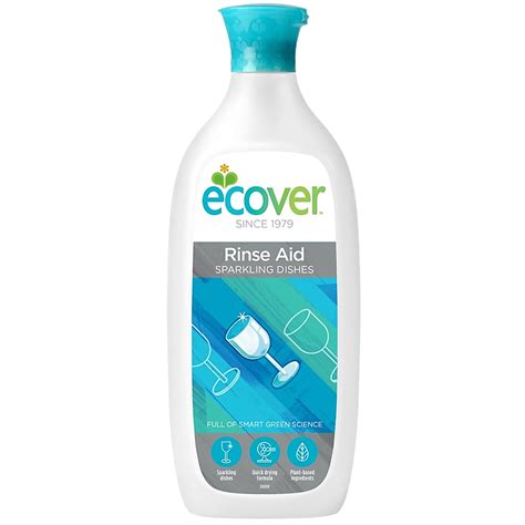 Ecover Dishwasher Rinse Aid | 500ml Ecover Rinse Aid for Dishwashers