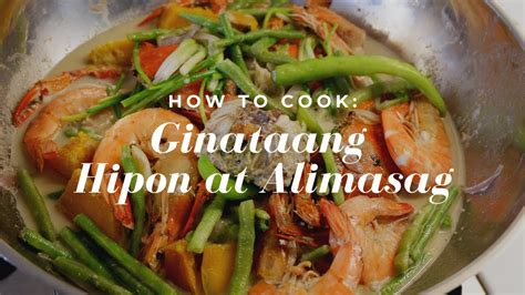 Ginataang Hipon At Alimasag Shrimp Crab In Coconut Cream Gracia S