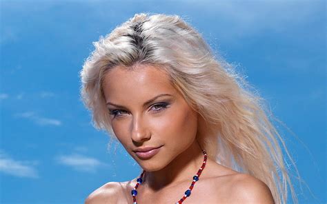 Hd Wallpaper Adelia Blondes Faces Models Ukrainian Women Wallpaper Flare