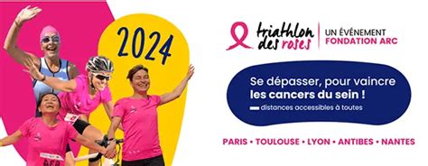 Triathlon Des Roses Participez Avec La Fondation Arc Pour La