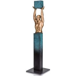 Edition Strassacker Bronzeskulptur Yes I Can Von Annie Jungers