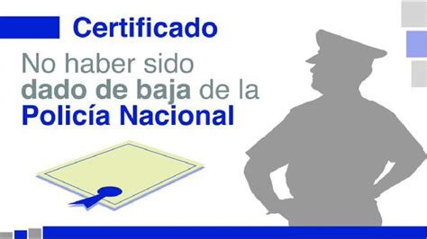 Cómo recibir UN CERTIFICADO DE NO PERTENECER A LA POLICÍA