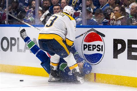 Nashville Predators Vs Vancouver Canucks Game 3 Prediction The