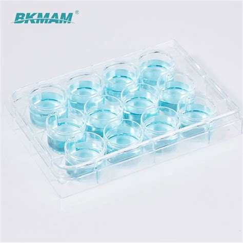 Transparent Well Cultue Plate Well Petri Plate Disposable Sterile