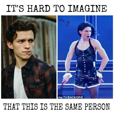 Pin By Mimidoo Chen On Memes Tom Holland Funny Memes Tom Holland Hot