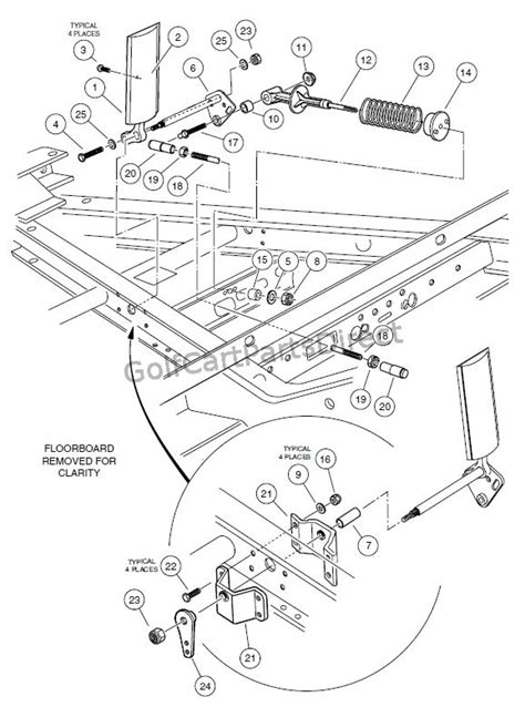 Club Car Precedent Throttle Assembly Diagram