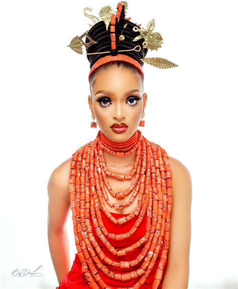 This Edo Beauty Look Will Have You Queening On Your Trad Nigerian Traditional Wedding