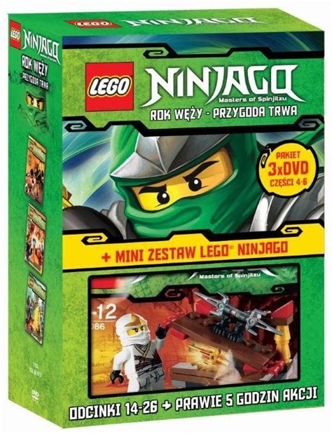 Pakiet LEGO Ninjago Rok węży Przygoda trwa Części 4 6 prezent