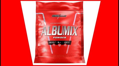 Albumix Powder Integralmédica Informação Nutricional Como tomar