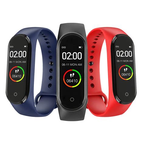 M4 Smart Horloge Armband Bloeddruk Fitness Tracker Grandado