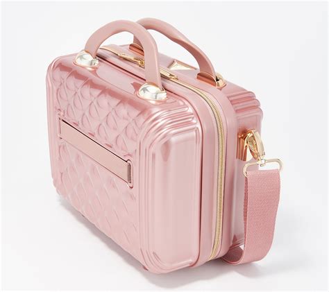 Triforce Luggage Hardside Beauty Case QVC Beauty Case Luggage