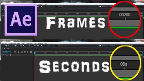 How To Change Timecode From Frames To Seconds In Adobe After Effects