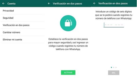 Activar La Verificación En Dos Pasos En Whatsapp Aumenta Tu Seguridad