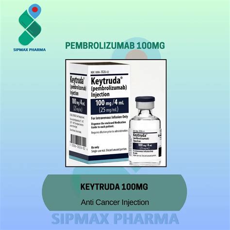 Keytruda Injection Pembrolizumab Injection Latest Price