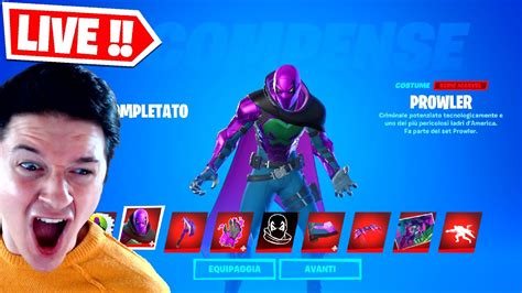 🔴 Sblocchiamo La Skin Di Prowler Su Fortnite 😂 Codice Martex Youtube