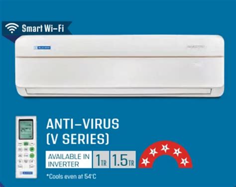 Tr Blue Star Anti Virus V Series Ac R A Inverter Split At Rs