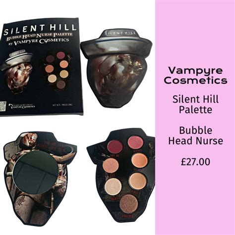 Vampyre Cosmetics Silent Hill Palette Bubble Head Nurse Ebay